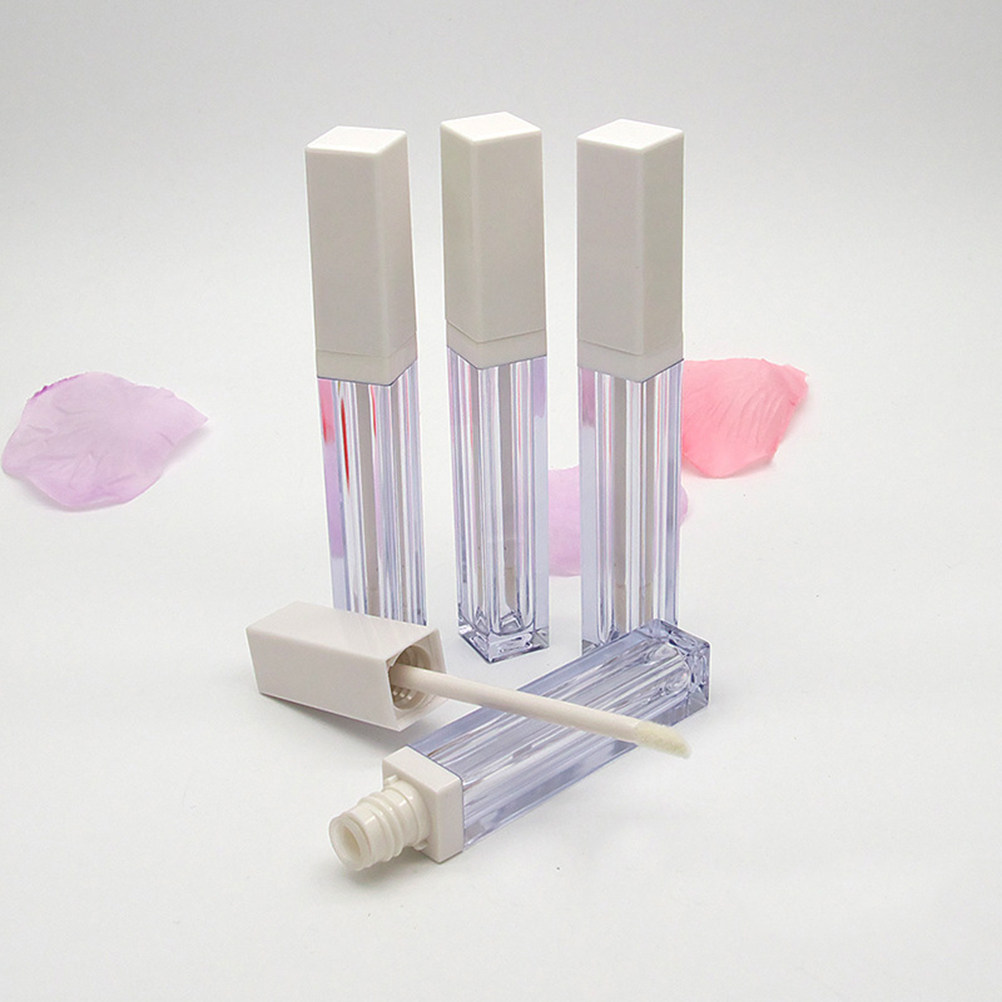 Lip Balm - 4Pcs Empty Lip Gloss Tubes Plastic