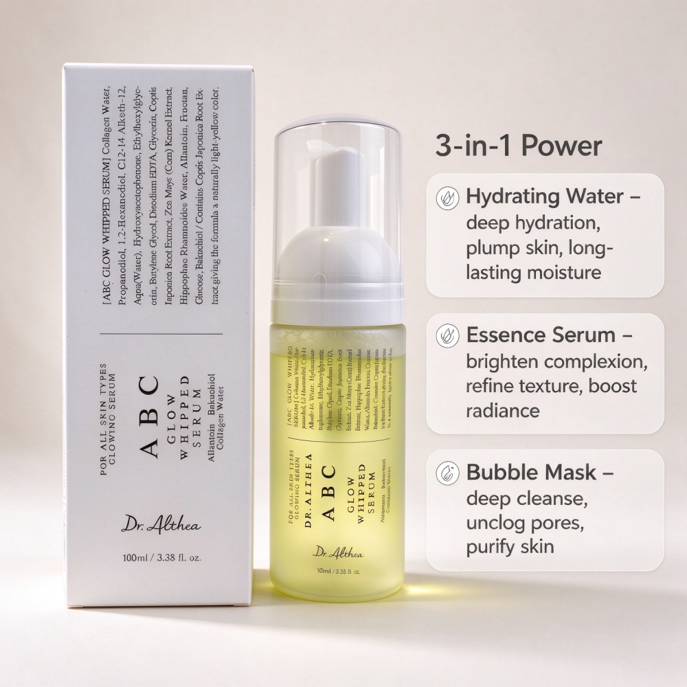 Skincare Glowing - Dr.Althea ABC Glow Whipped Serum Vegan