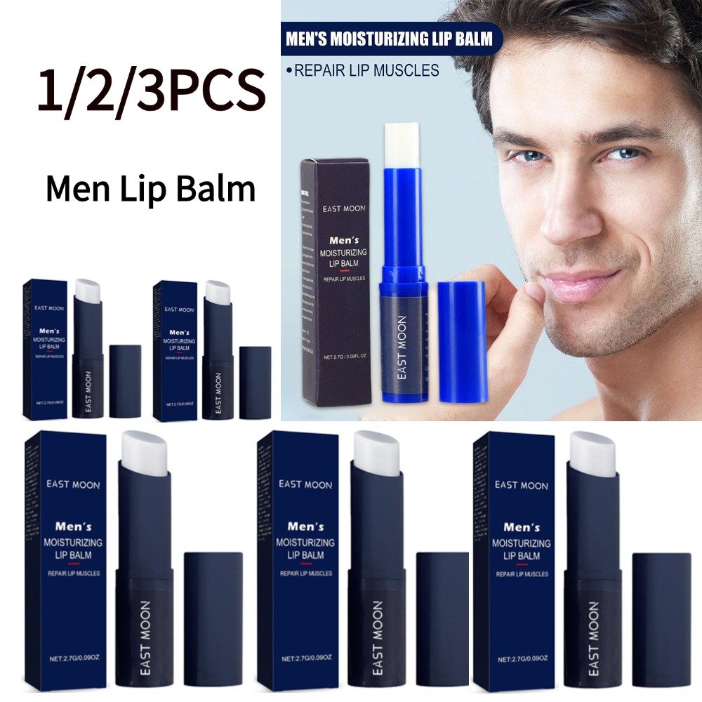 1/2/3PCS Men Lip Balm Moisturi - Lip Balm review and price