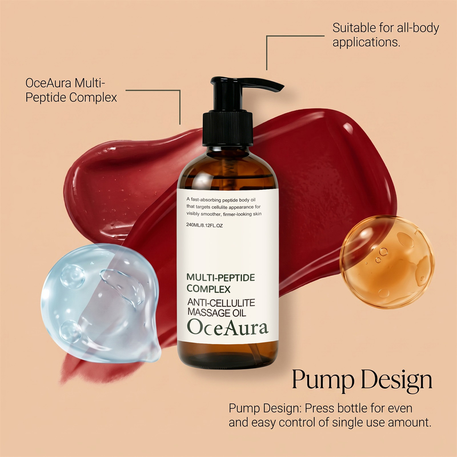 Moisturizing Massage Body Oil  - Skincare Glowing review and price