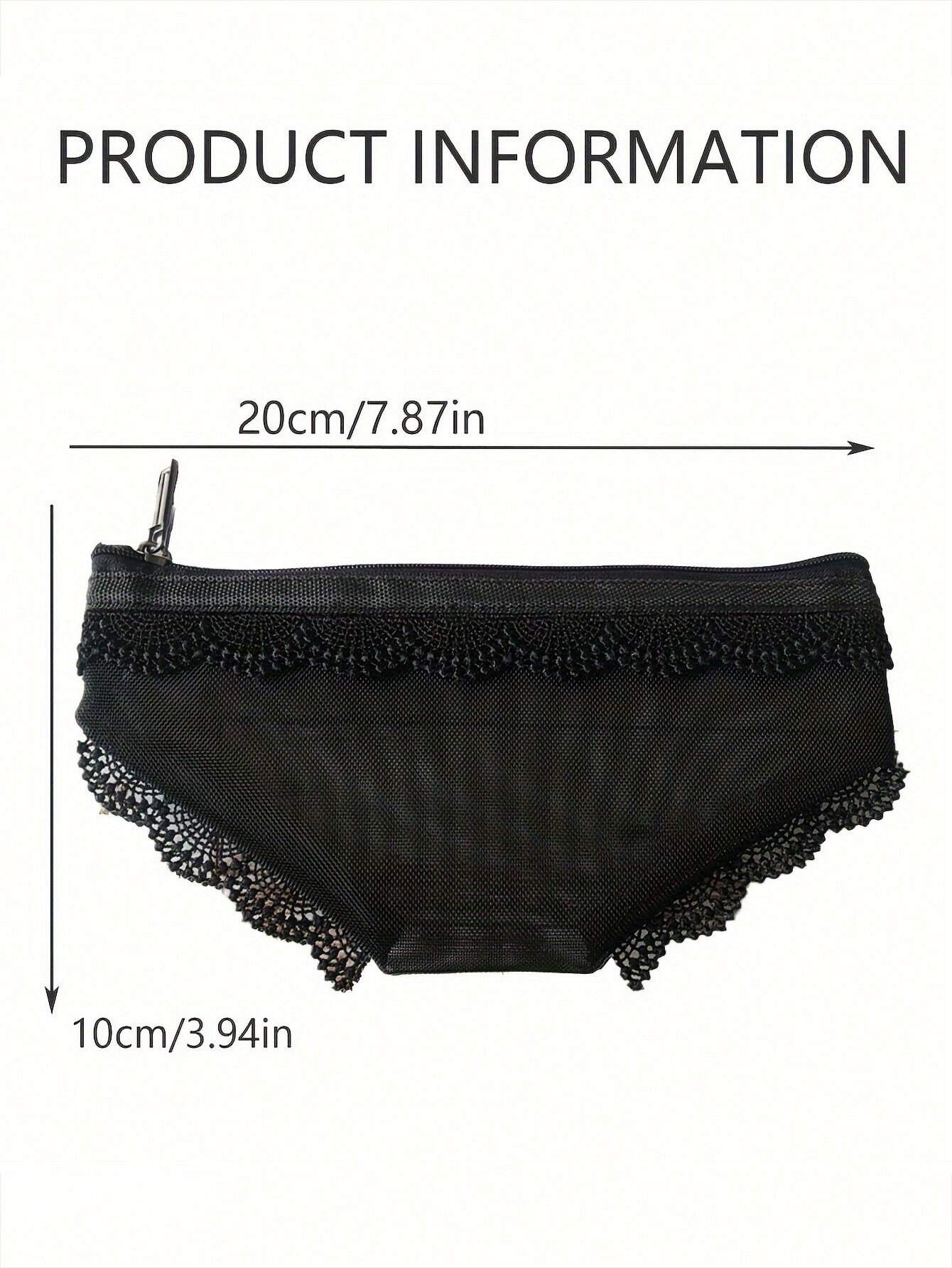 2 Lace Mesh Cosmetic Bags - Cu - Lip Balm review and price