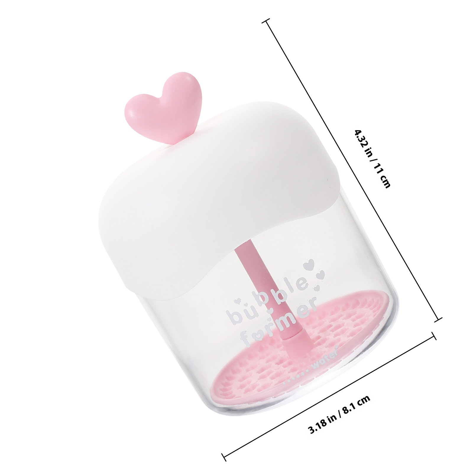 Transparent Manual Foaming Bot - Cleanser Face review and price
