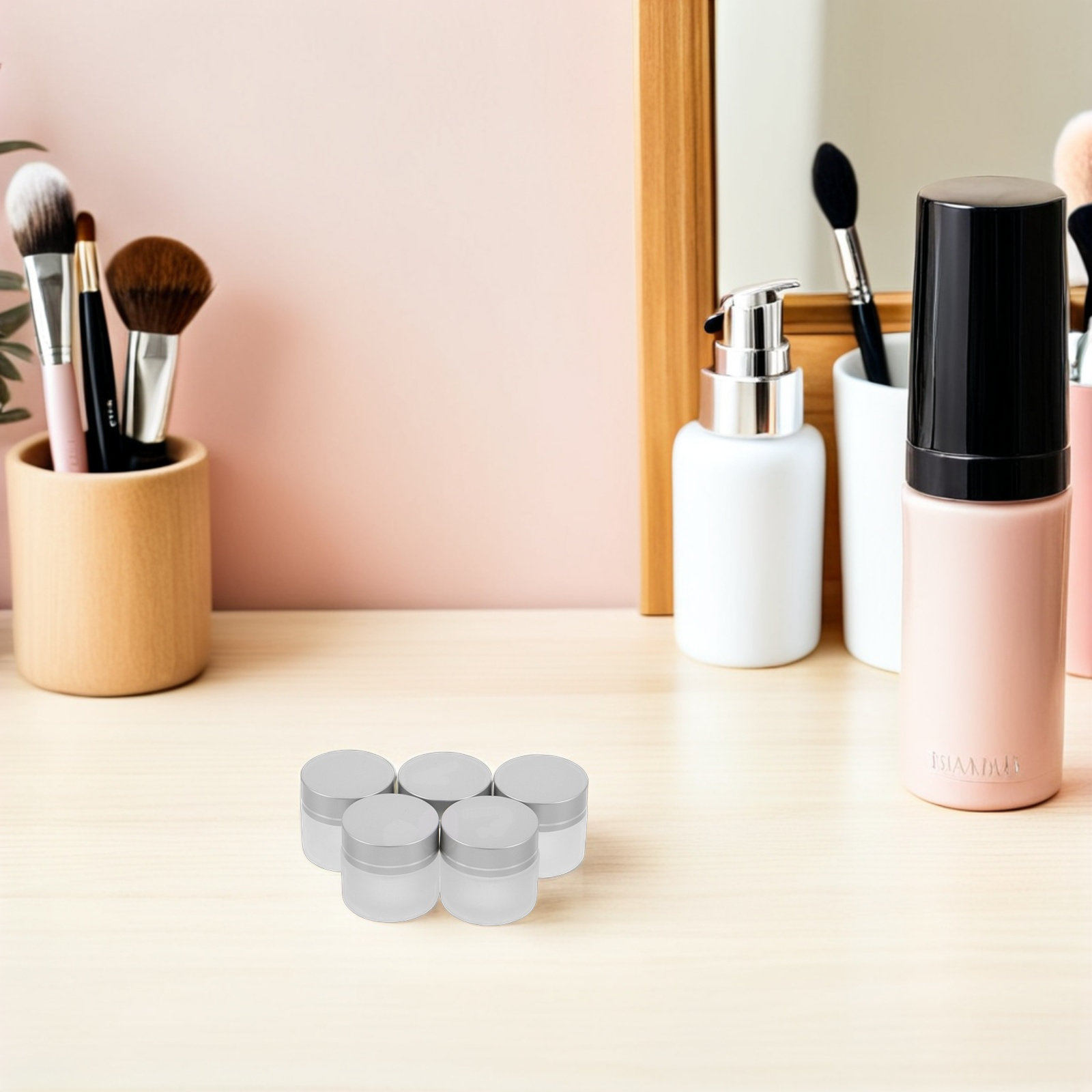 15Pcs Frosted Glass Jars Refil - Body Lotion review and price