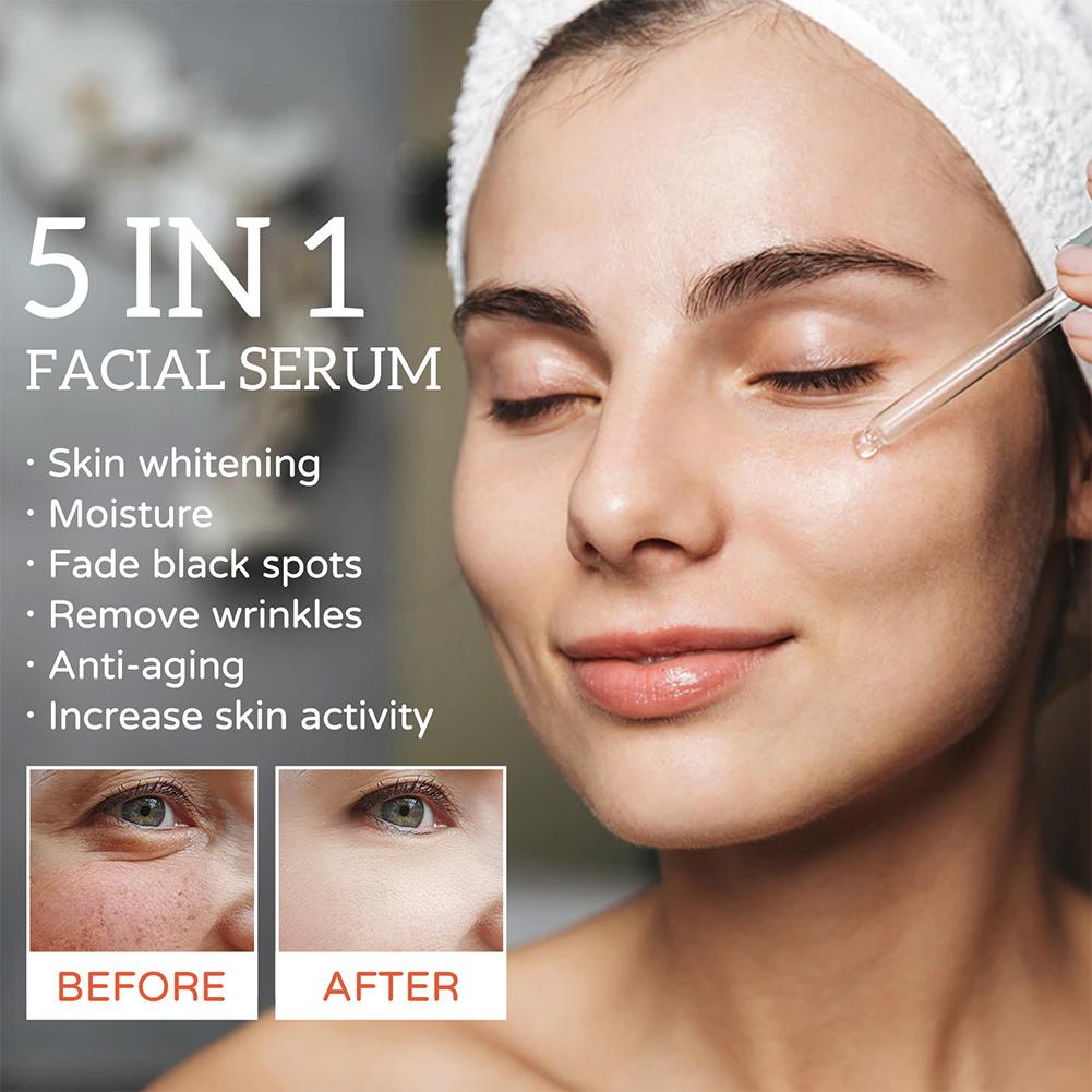 30ml Face Serum 5 In 1 Moistur - Vitamin C Serum review and price