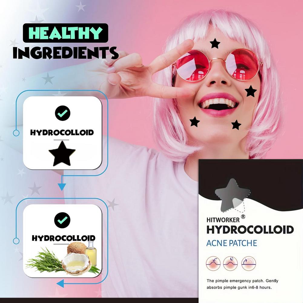 200/400Pcs Black Star Hydrocol - Face Moisturizer review and price
