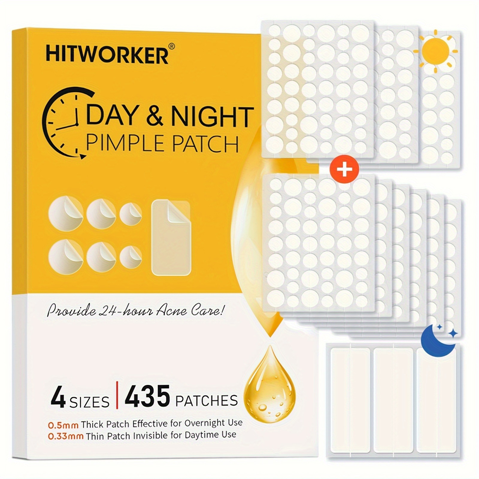 435 pieces of transparent acne - Face Oil review and price